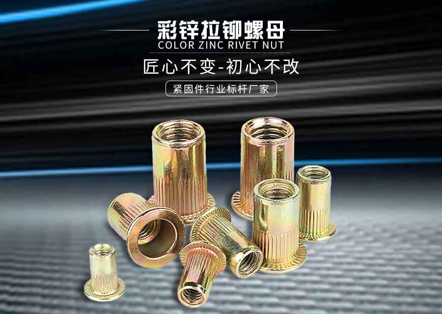彩锌拉铆螺母