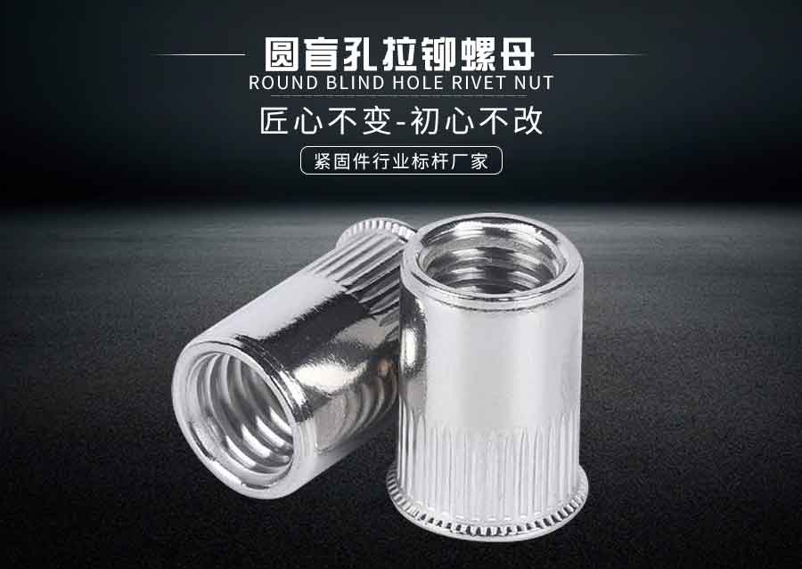 圆盲孔拉铆螺母