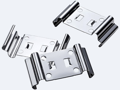 电梯配件弹片,金属弹片有什么作用+弹片冲压精度可达0.01mm(锐硕)